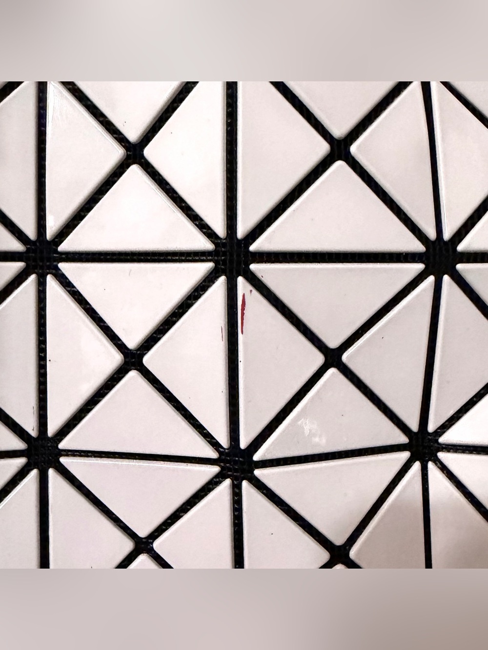 ‼️DAMAGED‼️ Bao Bao Issey Miyake Tote Bag Purse | Off White - Picture 4 of 16